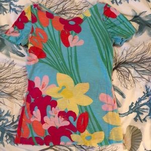 Lily Pulitzer Cotton T-Shirt Size Small